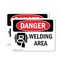 Signmission Safety Culture Sign, 5 in Width, Vinyl Decal, Rectangle OS-2PACK-DS-D-35-L-1620 - alternate 1